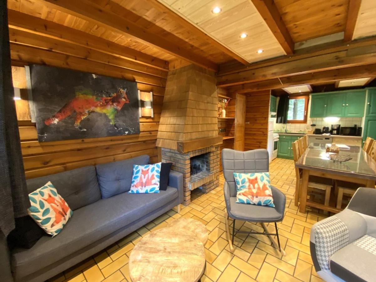 Le Renard Chalet En Bois Ла-Бресс Екстер'єр фото