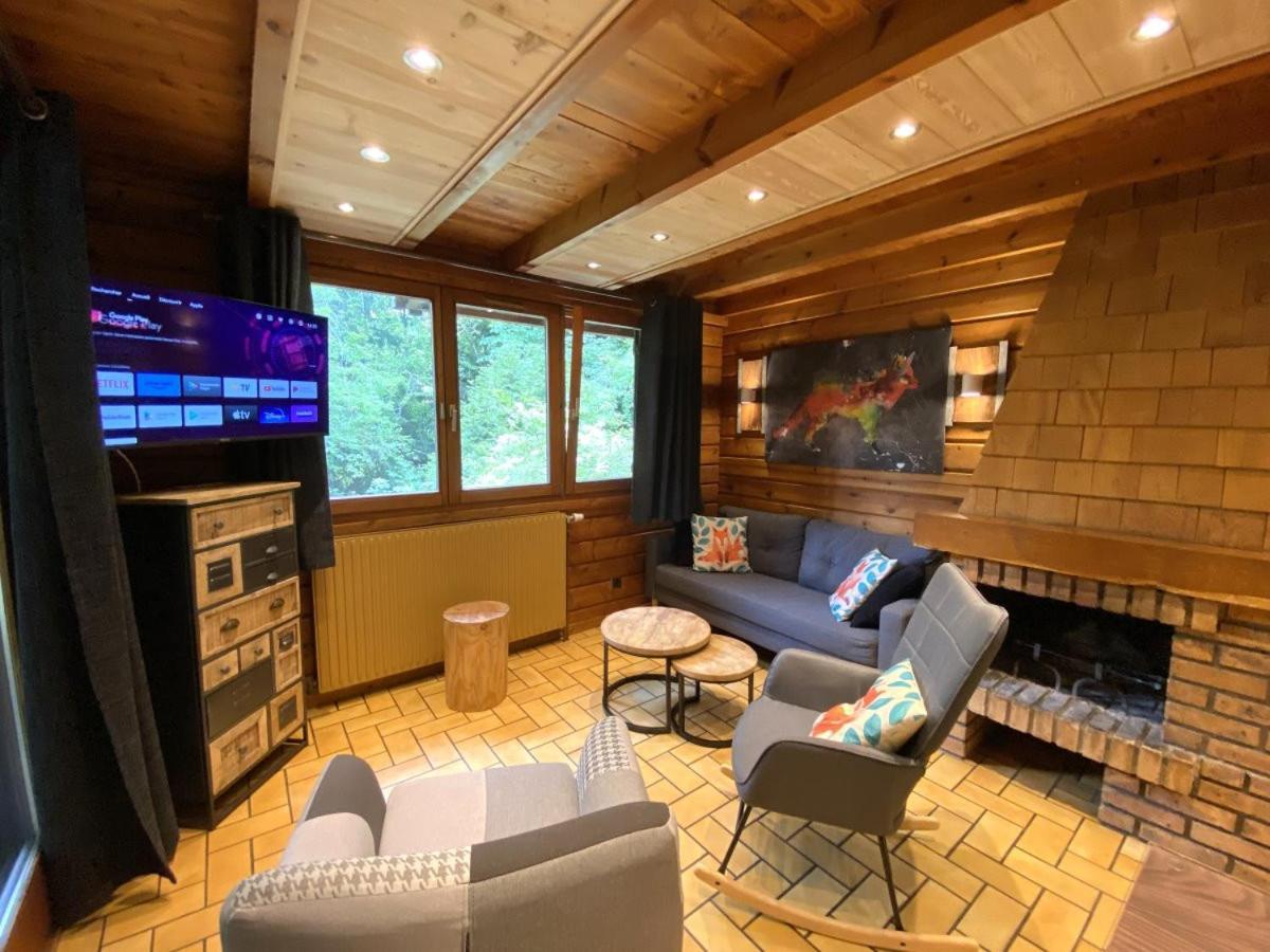 Le Renard Chalet En Bois Ла-Бресс Екстер'єр фото