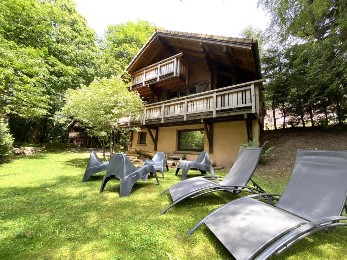 Le Renard Chalet En Bois Ла-Бресс Екстер'єр фото
