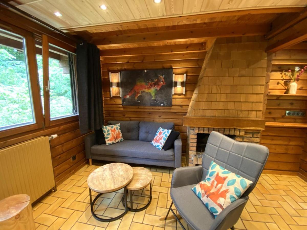 Le Renard Chalet En Bois Ла-Бресс Екстер'єр фото